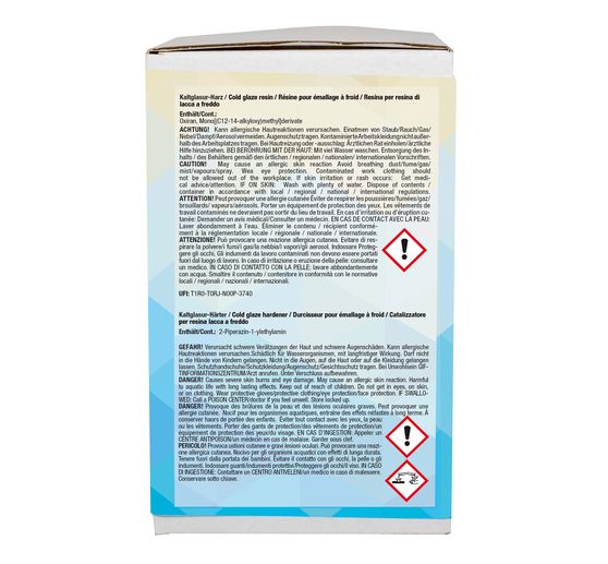 Cold glaze set, 500 ml