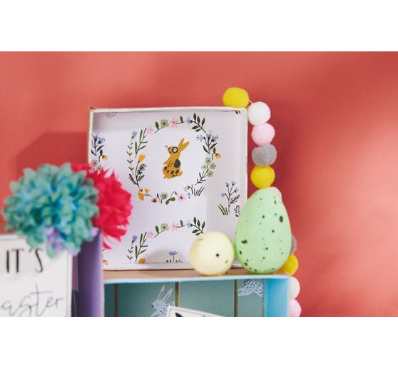 Jajko ozdobne VBS "Mix kolorów i rozmiarów", 38 sztuk