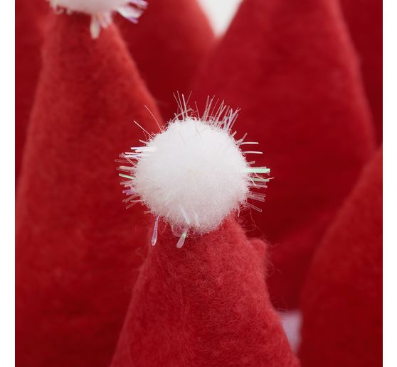 VBS Christmas caps for 5 cm head diameter, 24 pieces