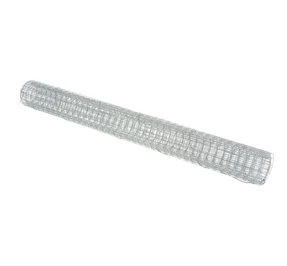 Siatka druciana, ocynkowana, 13x13mm, 100x40cm, srebrno-szara