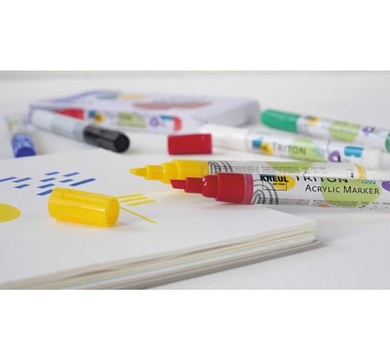 KREUL Triton Acrylic Marker "Edge", set of 6