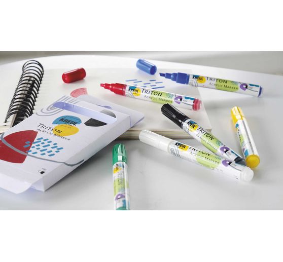 KREUL Triton Acrylic Marker "Edge", set of 6
