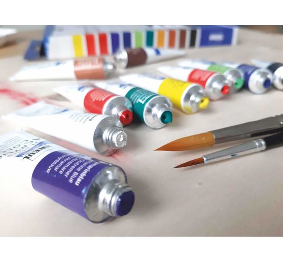 KREUL el Greco Acrylic Set, 12 x 12 ml tubes