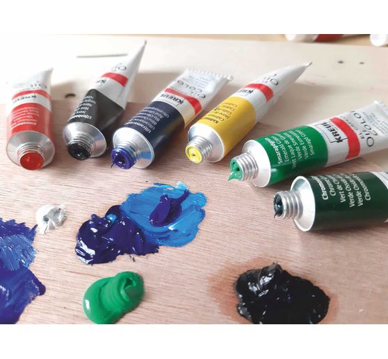 KREUL el Greco oil paint set