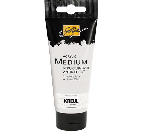 Akryl Medium Pasta strukturalna Efekt antyczny