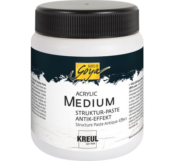 Akryl Medium Pasta strukturalna Efekt antyczny