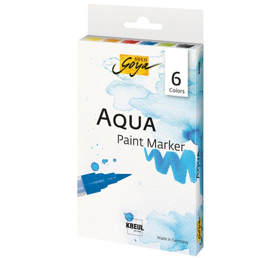 Solo Goya Aqua Paint Marker, set of 6