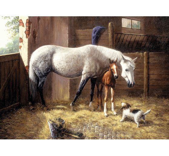 Malowanie po numerach "Nowi przyjaciele"