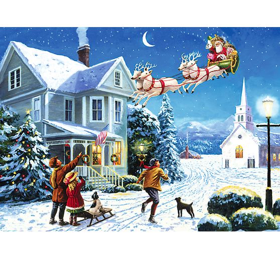 Malowanie po numerach "Święty Mikołaj", 30 x 40 cm