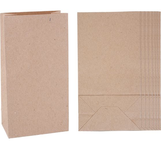VBS Kraft paper bags, 8 pieces