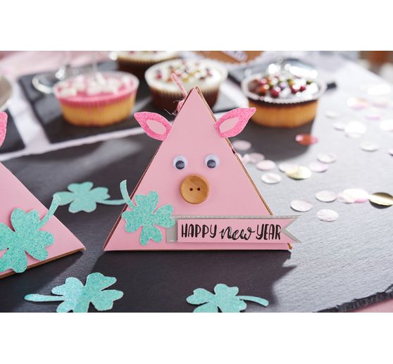 Tekturowe pudełko upominkowe VBS Kraft "Piramida"