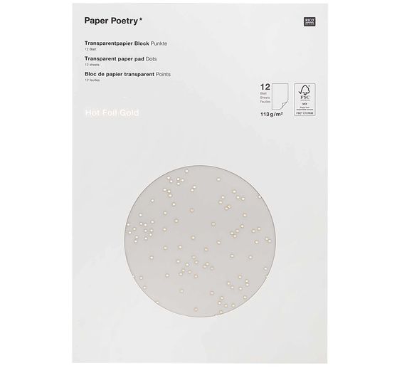 Vellum paper "Dots"