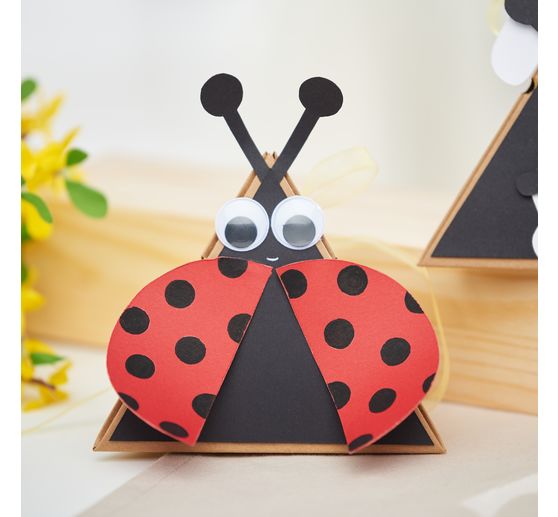 Tekturowe pudełko upominkowe VBS Kraft "Piramida"