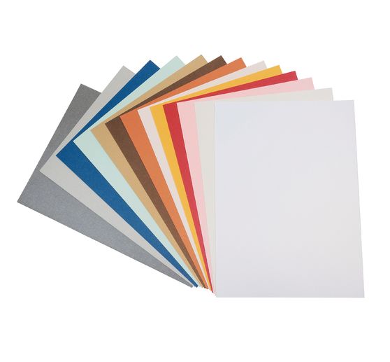 Mother of pearl cardboard, 13 sheets