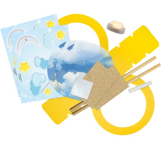 Zestaw do rękodzieła "Słońce, księżyc i gwiazdy"