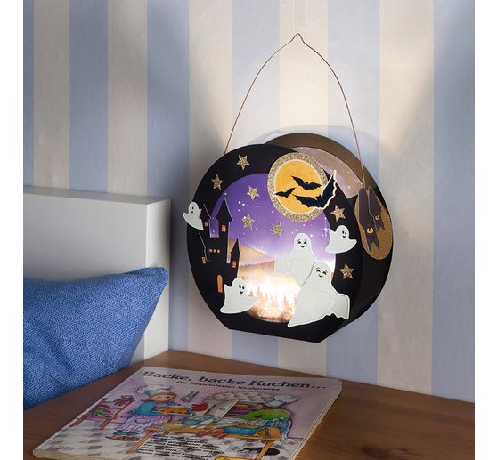 Lanterns-Handicraft set "Ghost castle"