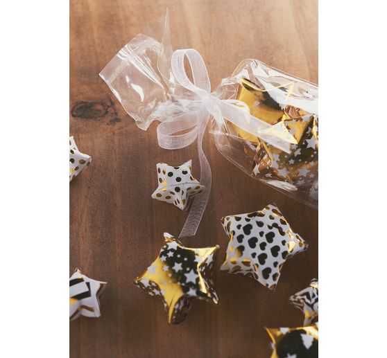 Folding paper "Golden X-Mas"