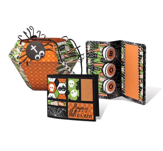 Halloween pumpkin photo box