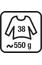 Sweter rozmiar 38 = 550 g