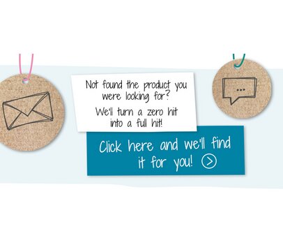 Customer service banner you can contact if there are no search results. Customer service phone number: + 49 (0) 4231 - 668 26