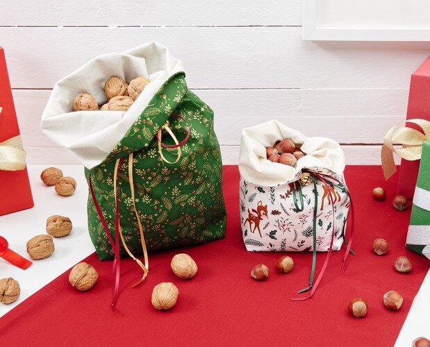 Szycie toreb na prezenty