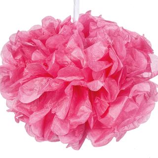 Kolorowe papierowe pompony