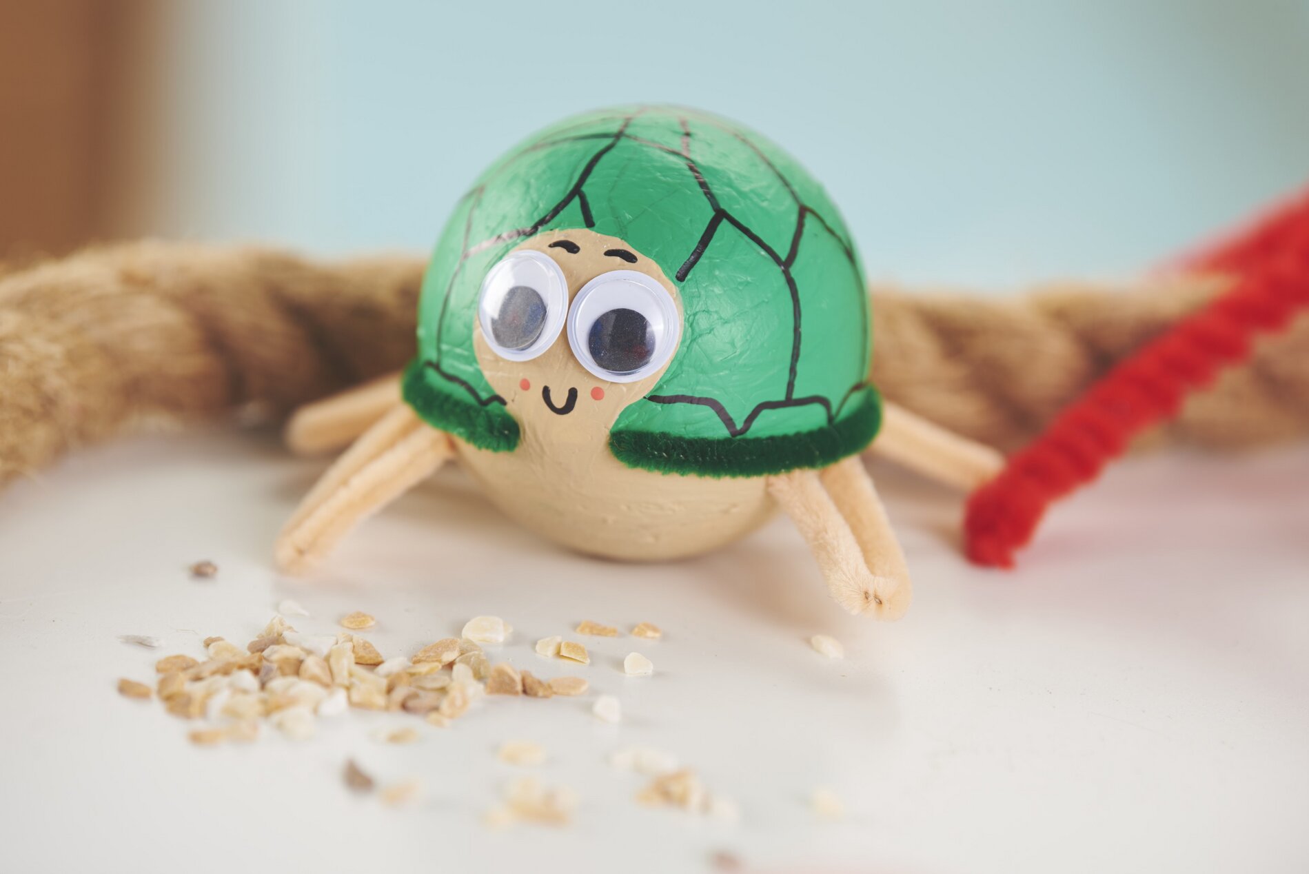 styropor schildkröte